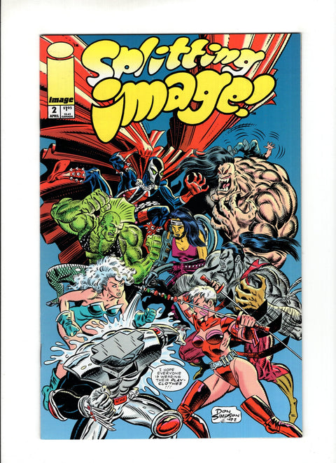 Splitting Image #2A Image Comics 1993