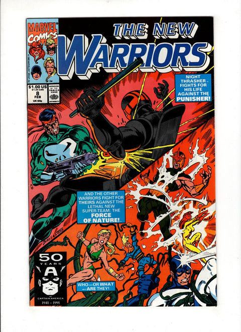New Warriors, Vol. 1 #8A