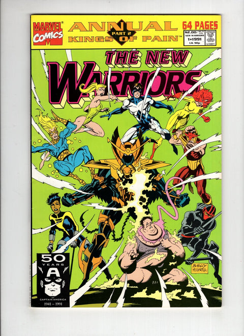 New Warriors, Vol. 1 Annual #1A