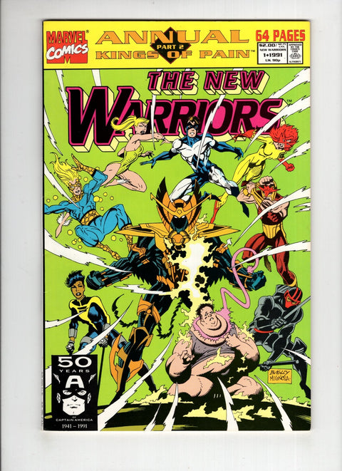 New Warriors, Vol. 1 Annual #1A