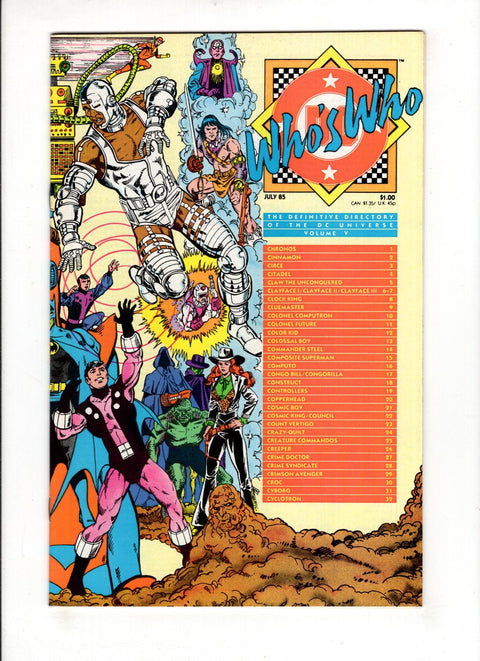Who's Who: The Definitive Directory of the DC Universe #5A