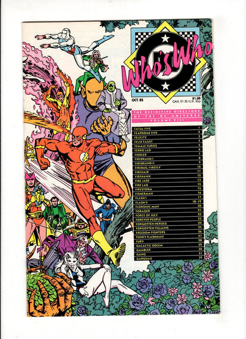 Who's Who: The Definitive Directory of the DC Universe #8A