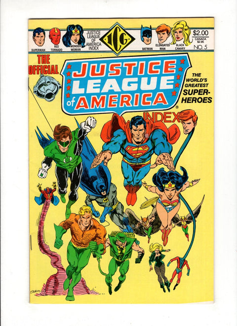 Official Justice League of America Index #5