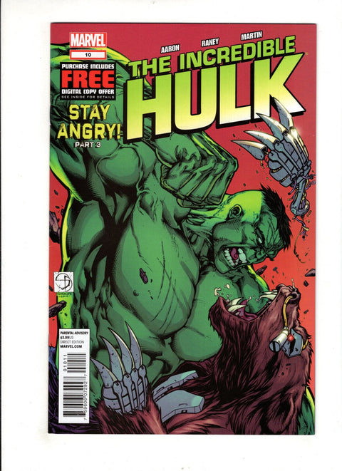 The Incredible Hulk, Vol. 3 #10A