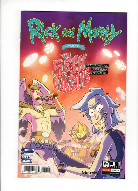 Rick and Morty Present Flesh Curtains #1A