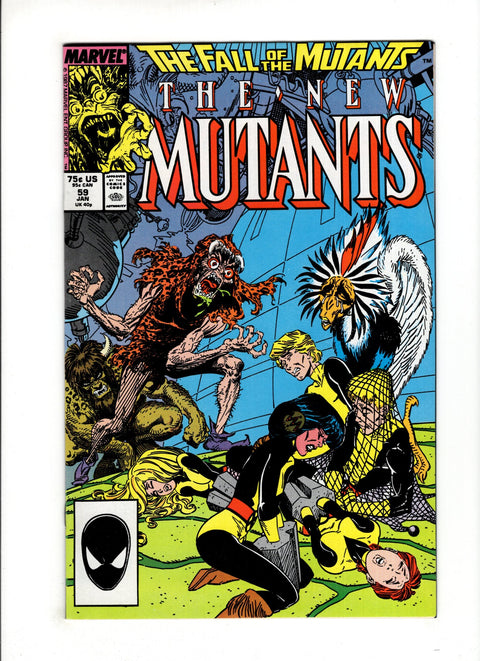 New Mutants, Vol. 1 #59A