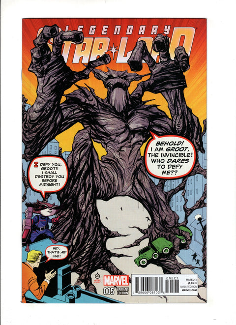 Juan Doe Rocket and Groot Variant Cover