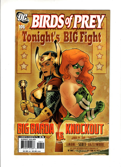 Birds of Prey, Vol. 1 #106