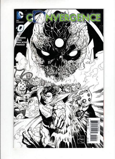 Variant Ethan Van Sciver Black & White Cover