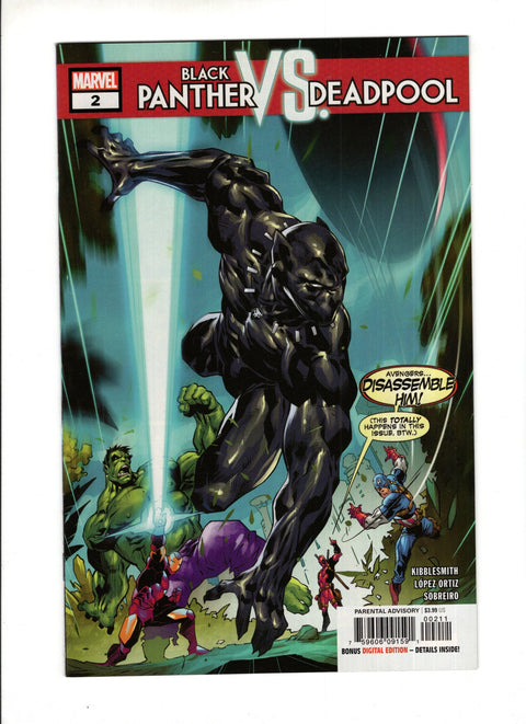Black Panther vs. Deadpool #2A