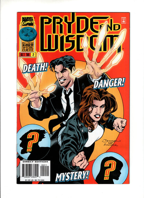 Pryde and Wisdom #2 Marvel Comics 1996