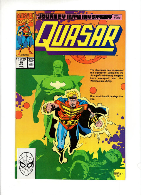 Quasar #15A  Marvel Comics 1990