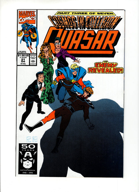 Quasar #21 Marvel Comics 1991