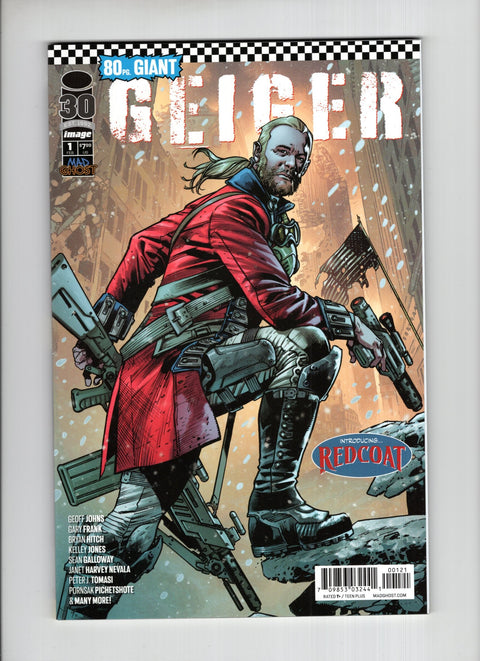 Geiger: 80-Page Giant #1B Bryan Hitch Variant Image Comics 2022