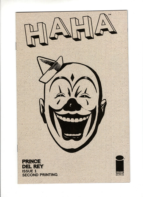 HAHA #1P 2nd Printing Image Comics 2021