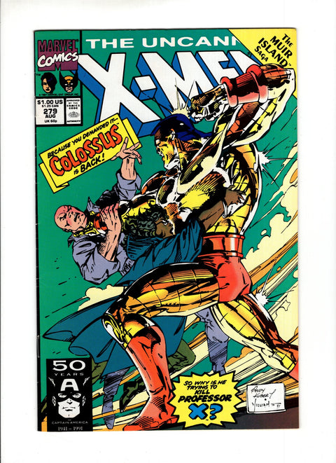 Uncanny X-Men, Vol. 1 #279A Marvel Comics 1991