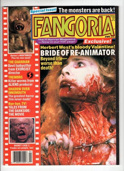 Fangoria #91 Starlog 1990