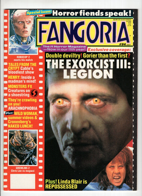 Fangoria #94 Starlog 1990