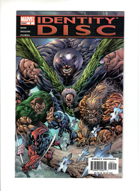 Identity Disc #2 Marvel Comics 2004