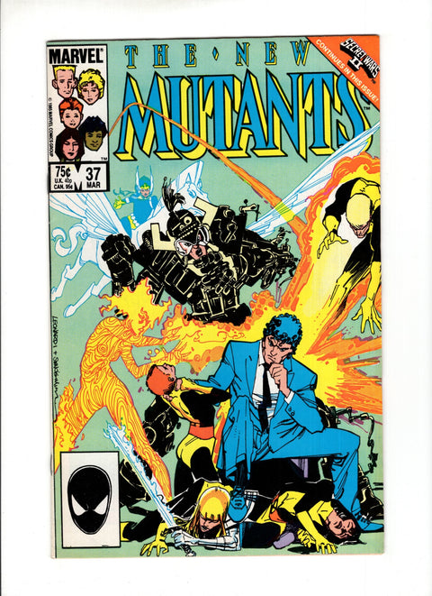 New Mutants, Vol. 1 #37A  Marvel Comics 1985