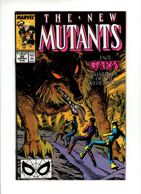 New Mutants, Vol. 1 #82A Marvel Comics 1989
