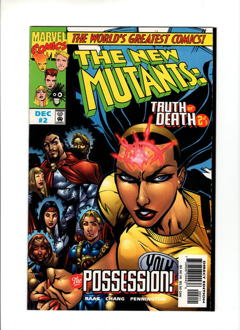 New Mutants: Truth or Death #2A Marvel Comics 1997
