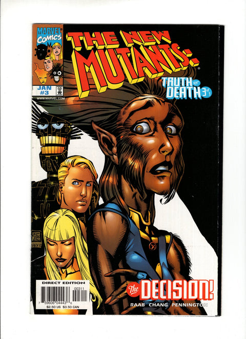 New Mutants: Truth or Death #3A Marvel Comics 1997