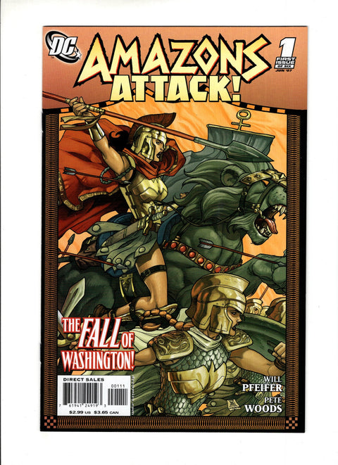 Amazons Attack! #1 DC Comics 2007