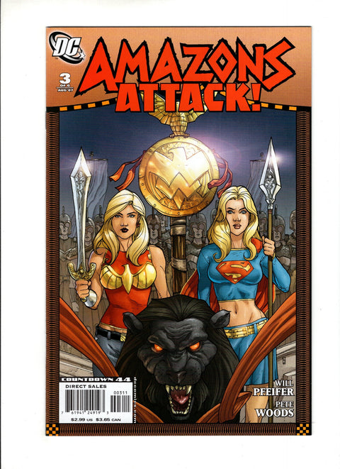 Amazons Attack! #3 DC Comics 2007
