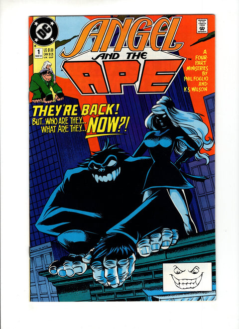 Angel and the Ape, Vol. 2 #1A  DC Comics 1991