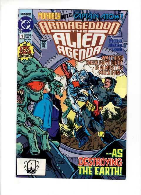 Armageddon: The Alien Agenda #1A DC Comics 1991
