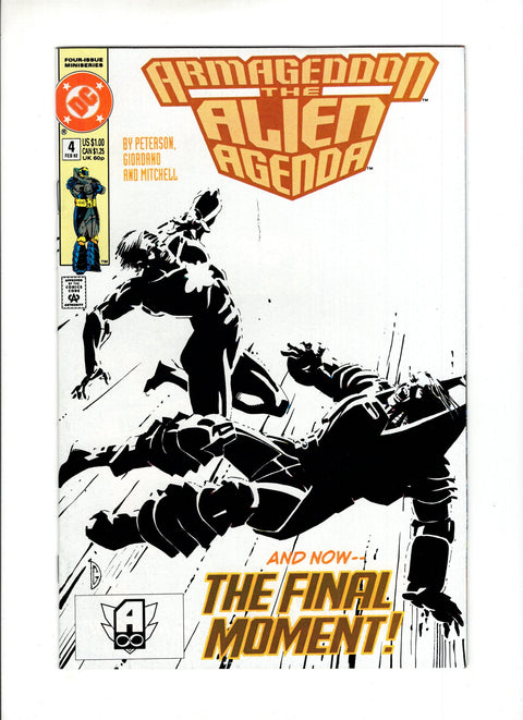 Armageddon: The Alien Agenda #4A DC Comics 1991