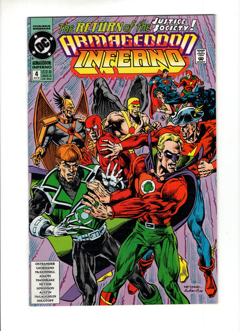 Armageddon: Inferno #4A DC Comics 1992