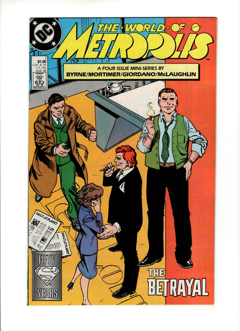 World of Metropolis #1A DC Comics 1988