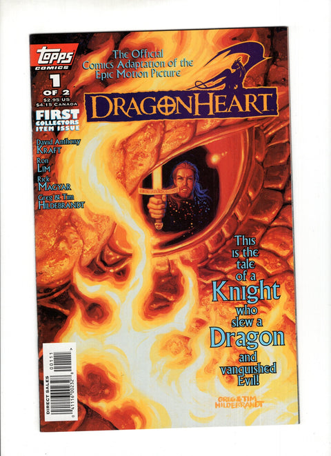 Dragonheart #1 Topps Comics 1996