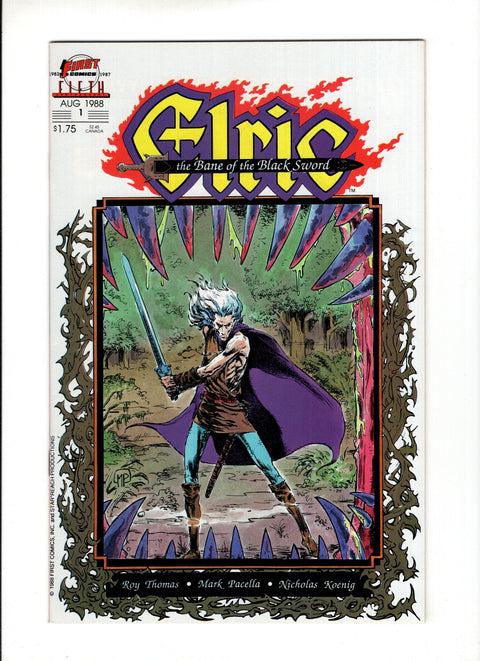 Elric: The Bane of the Black Sword #1-6 Complete Series First Comics 1988