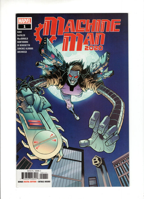 Machine Man 2020, Vol. 2 #1A Marvel Comics 2020