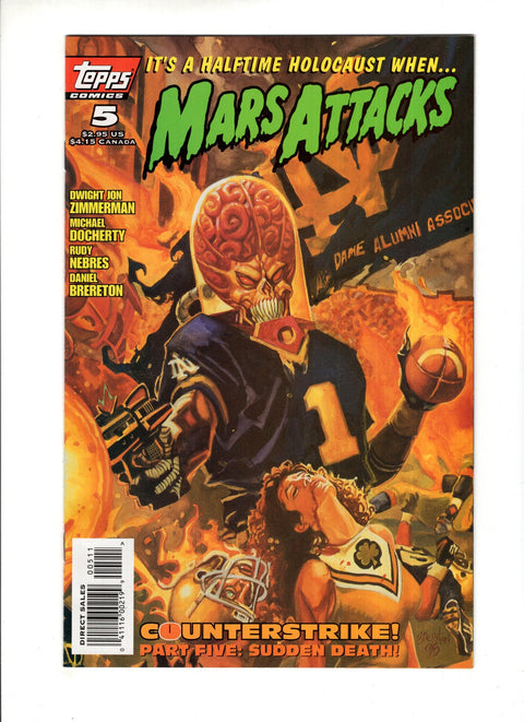 Mars Attacks, Vol. 2 #5 Topps Comics 1996