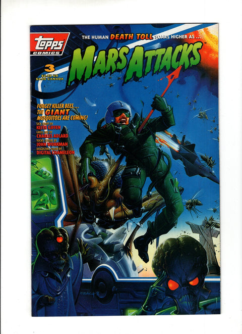 Mars Attacks, Vol. 1 #3  Topps Comics 1994