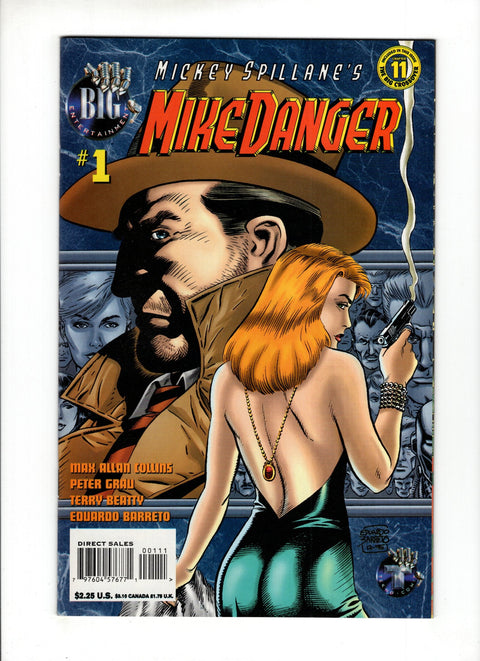 Mickey Spillane's Mike Danger, Vol. 2 #1 Big Entertainment 1996