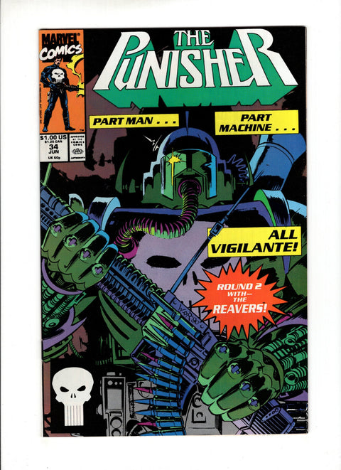 The Punisher, Vol. 2 #34A Marvel Comics 1990