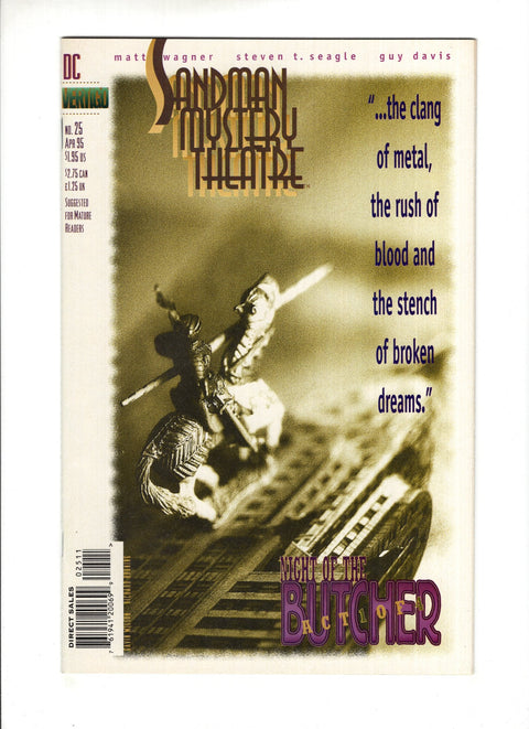 Sandman Mystery Theatre #25 DC Comics 1995