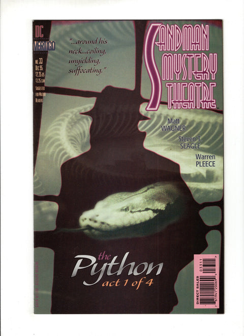 Sandman Mystery Theatre #33 DC Comics 1995