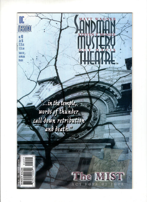 Sandman Mystery Theatre #40 DC Comics 1996