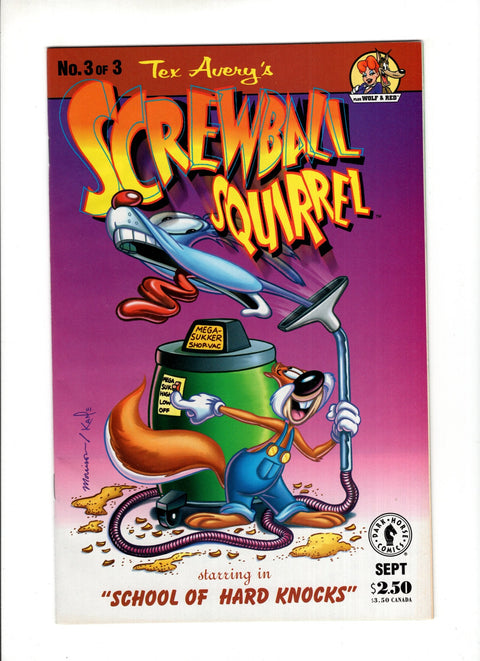 Screwball Squirrel #3 Dark Horse Comics 1995