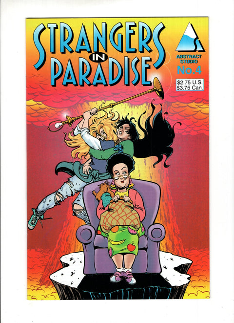 Strangers in Paradise, Vol. 2 #4A Abstract Studio 1995
