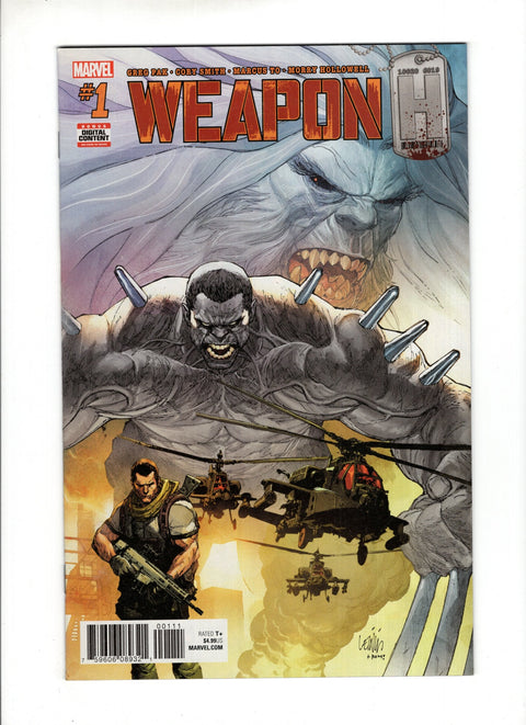 Weapon H #1A Marvel Comics 2018