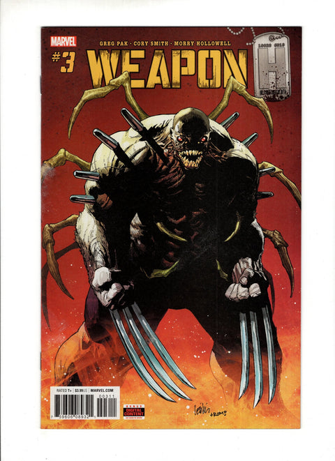 Weapon H #3A  Marvel Comics 2018