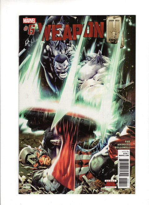 Weapon H #6A Marvel Comics 2018