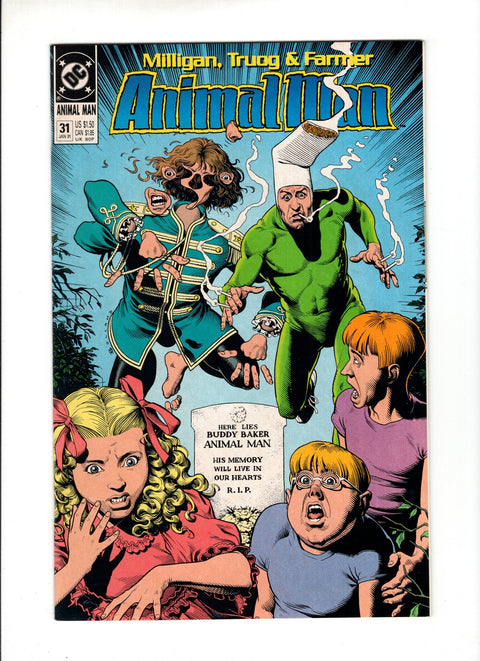 Animal Man, Vol. 1 #31 DC Comics 1990